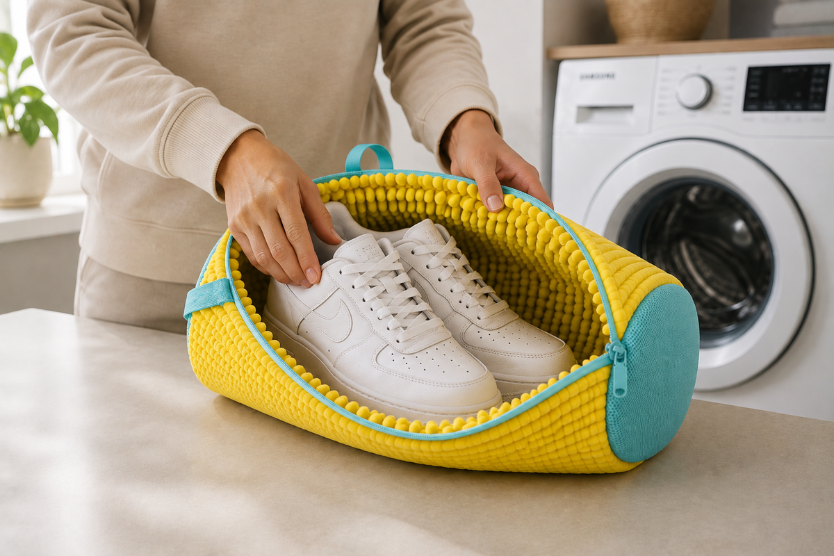 SNEAK WASH™ – Sacca 360° per Lavaggio Scarpe in Lavatrice